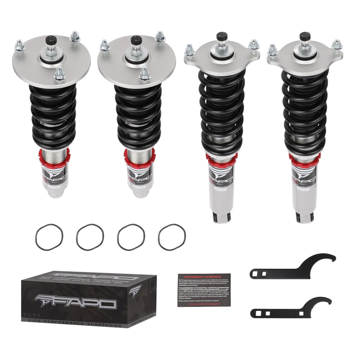 FAPO PF 32-Level Coilovers Mitsubishi Eclipse 2G 1995-1999 / Galant 1994-2003 / Chrysler Sebring 1995-2000 [PF003120]