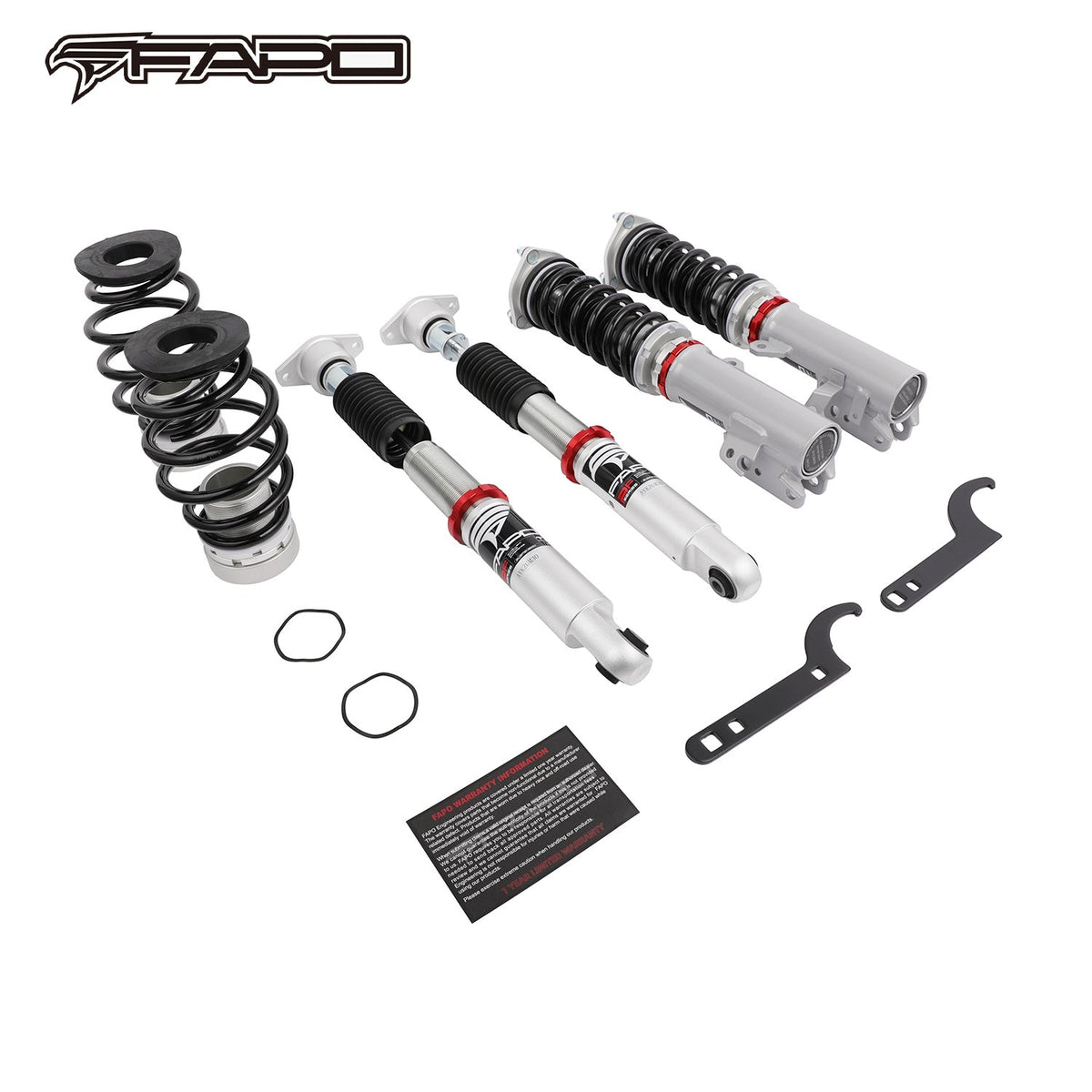 FAPO PF 32-Level Coilovers Mazda 2 DE 2007-2014 & Ford Fiesta 2008-2019 [PF007520]