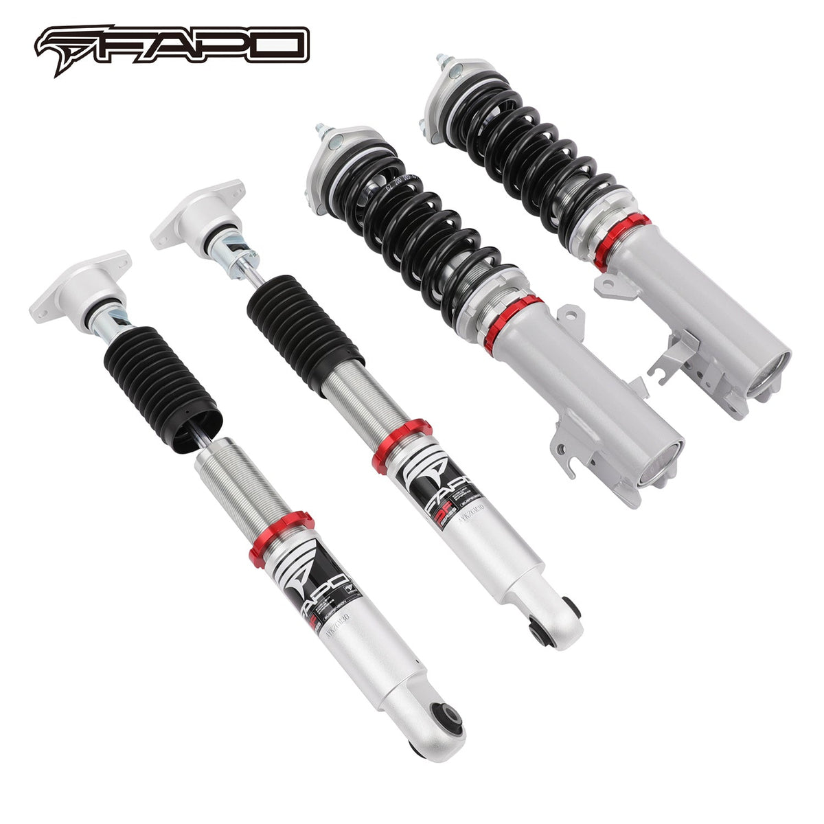 FAPO PF 32-Level Coilovers Mazda 2 DE 2007-2014 & Ford Fiesta 2008-2019 [PF007520]