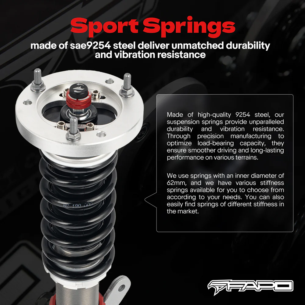 FAPO PF 32-Level Coilovers Toyota Avalon 3rd Gen XX30 2005-2012 [PF035830]