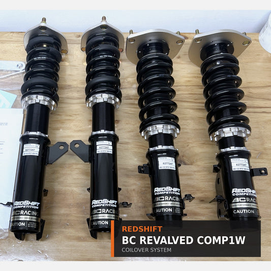 RedShift BC Revalved Comp 1W Coilovers 2000-05 Toyota MR2 Spyder (ZZW30)