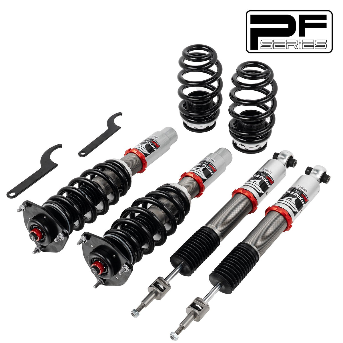 FAPO PF Custom 32-Level Coilovers Audi A4 5th Gen AWD B9/8W / A5 Cabriolet 2WD F57 / A6 C8/4K / S4 B9/8W / RS5 B9/F5 2016-2024 [PF024030-CUSTOM]