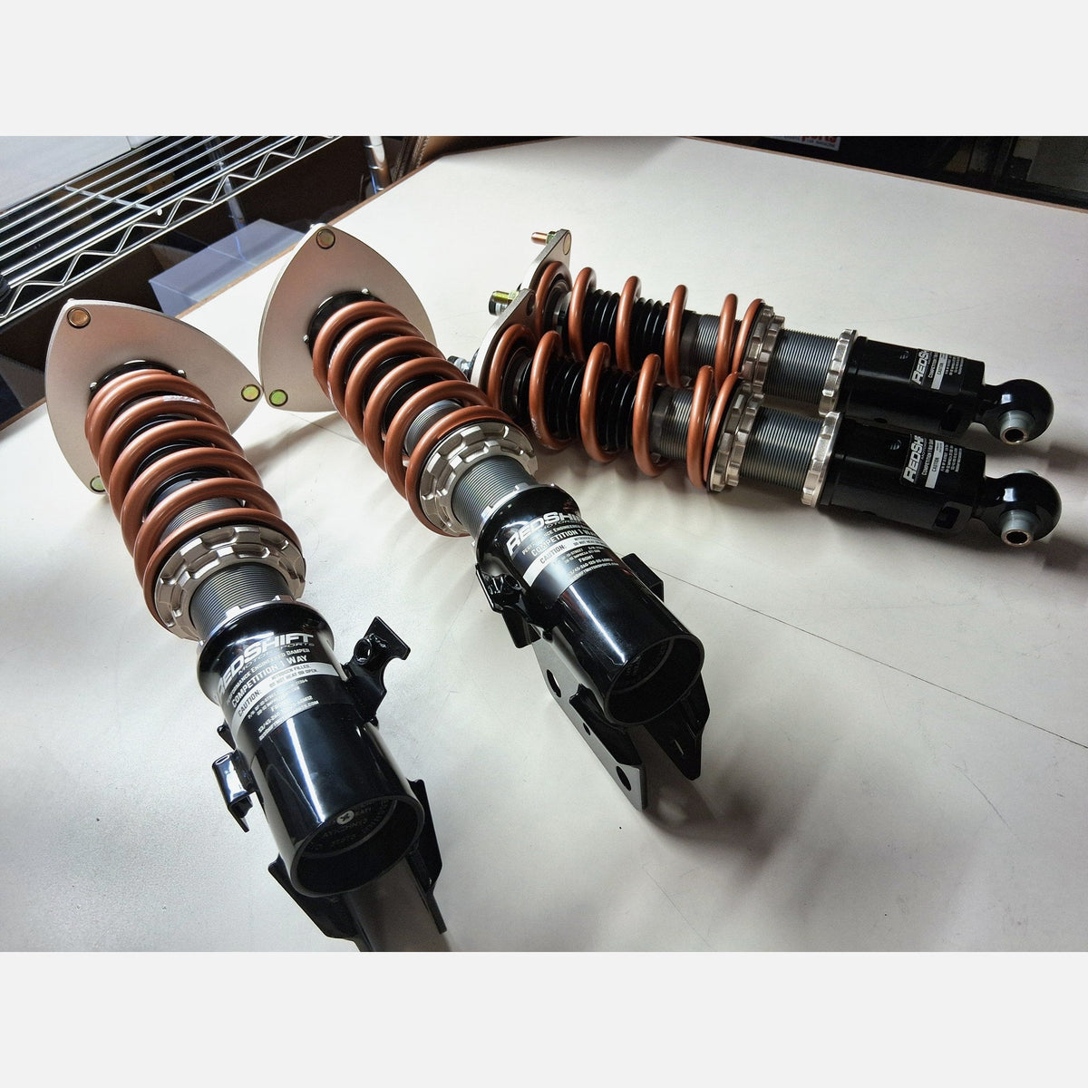 RedShift BC Revalved Comp 1W Coilovers 2008-10 Subaru Impreza STI (GRB)