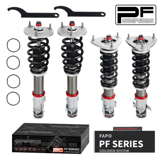 FAPO PF Custom 32-Level Coilovers Subaru Forester 2nd Gen SG 2003–2008 3 bolts [PF000130-CUSTOM]