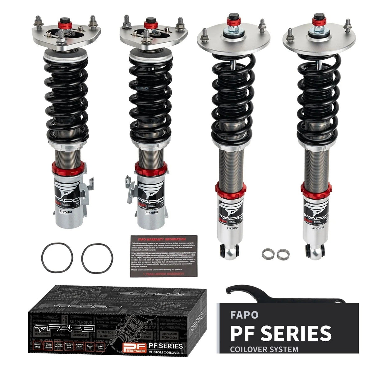 FAPO PF Custom 32-Level Coilovers Nissan 240SX S14 1995-1998 [PF001330-CUSTOM]