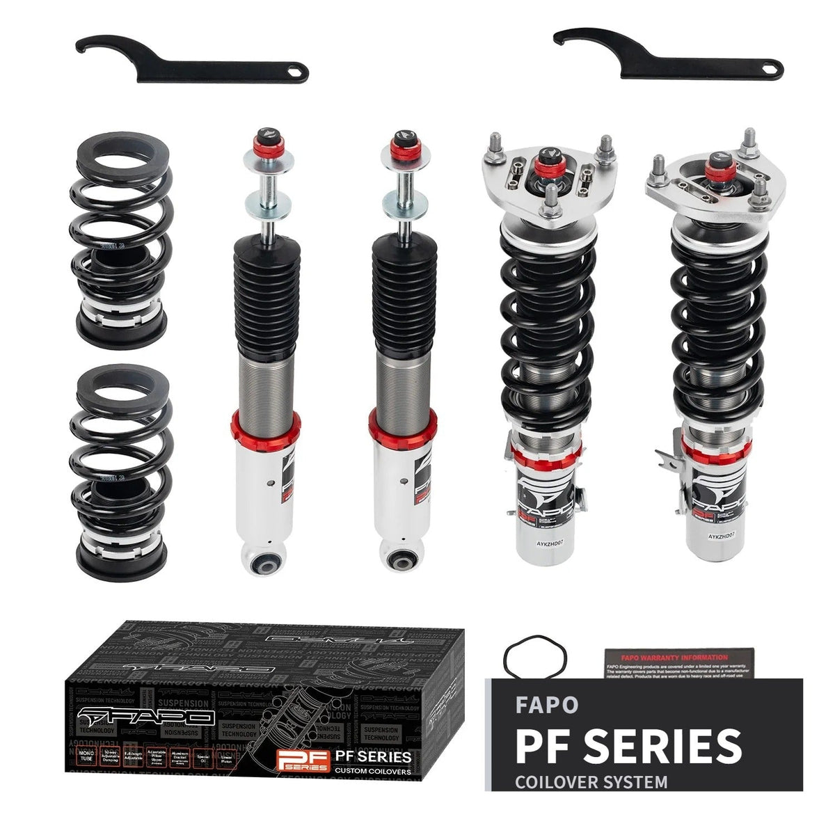 FAPO PF Custom 32-Level Coilovers 2006-2011 Honda Civic Si EX LX Sedan [PF002030-CUSTOM]