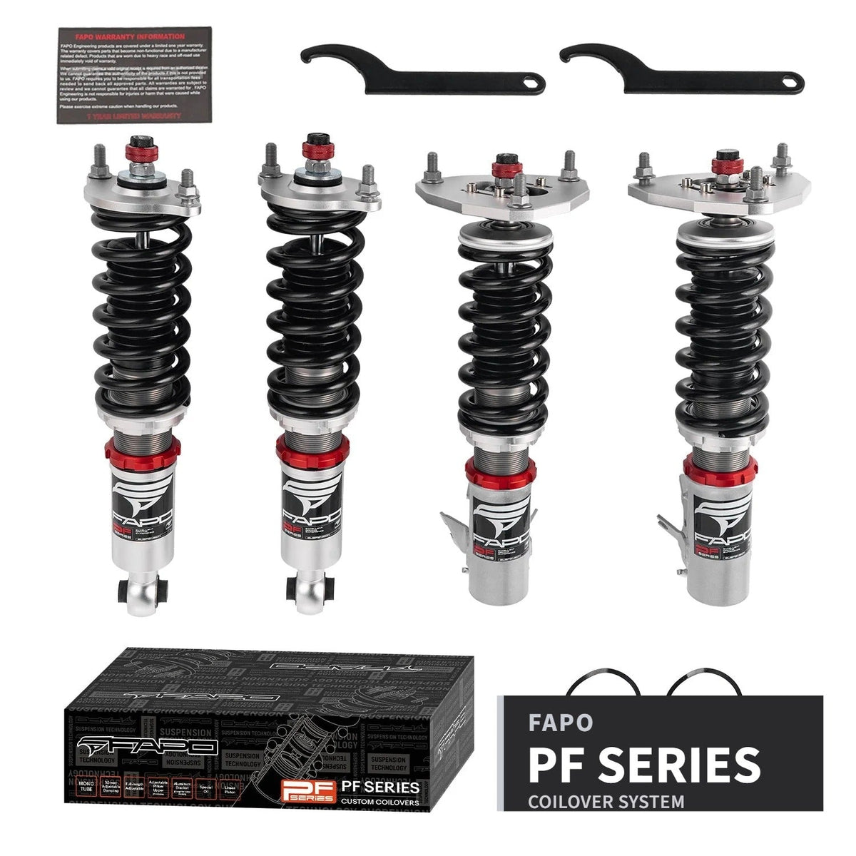 FAPO PF Custom 32-Level Coilovers Mitsubishi Lancer 9th Gen CS3A 2007-2017 [PF003530-CUSTOM]