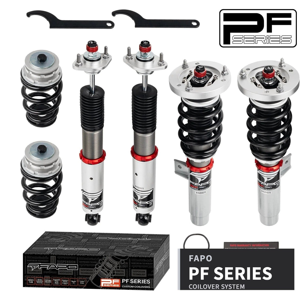 FAPO PF Custom 32-Level Coilovers BMW 3 Series 4th Gen E46 (Non-M) 1997-2006 [PF006130-CUSTOM]