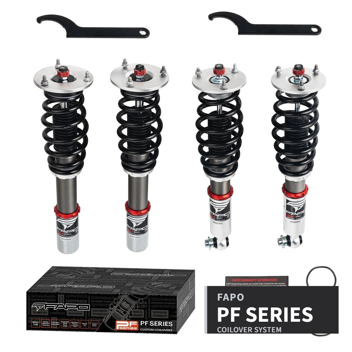 FAPO PF Custom 32-Level Coilovers BMW 5 Series E60/E61 2003-2010 / M5 E60 2003-2010 [PF006630-CUSTOM]