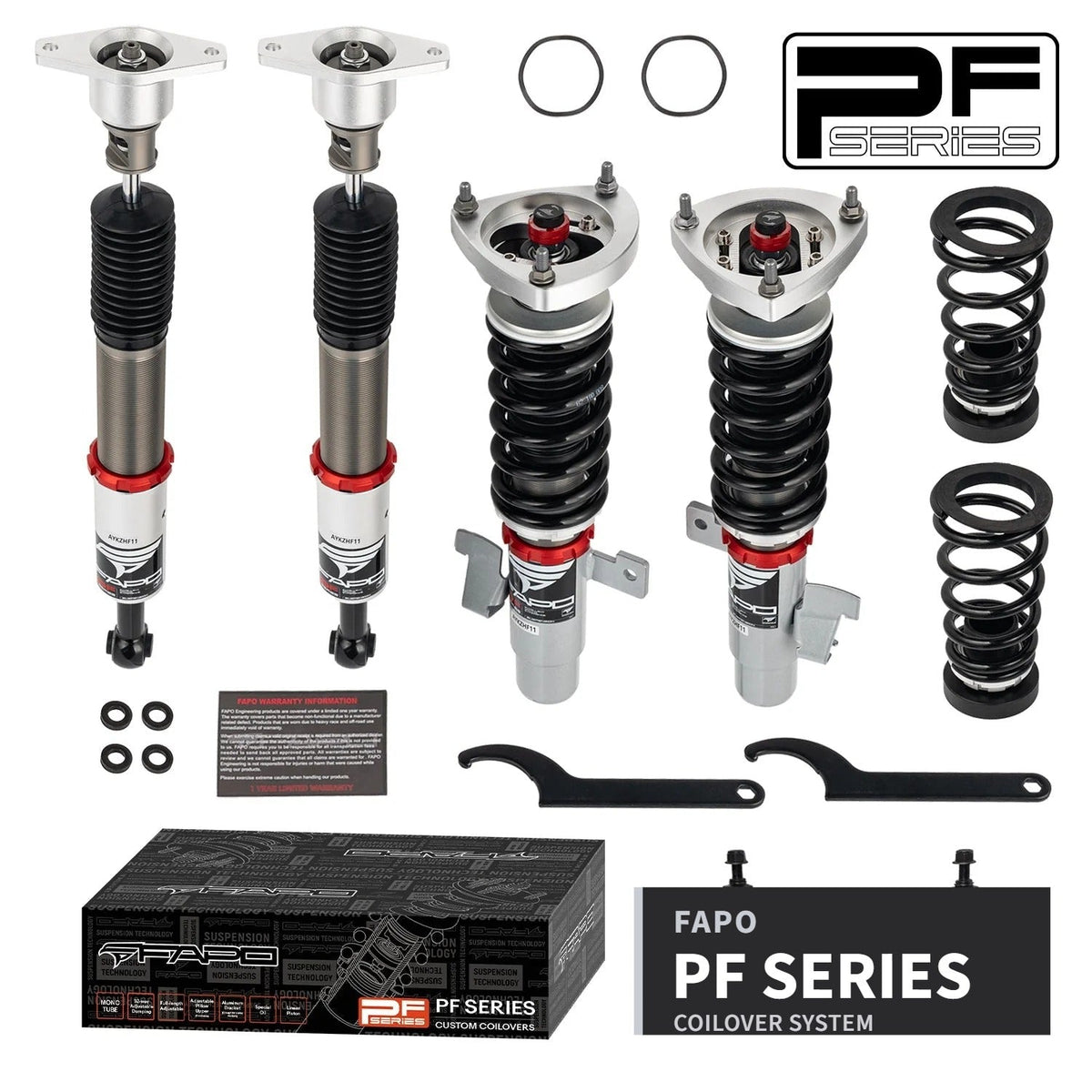 FAPO PF 32-Level Coilovers Mazda 3 BK 2003-2013 / Mazdaspeed3 2007-2009 / Ford Focus MK2 2005-2014 [PF007930]