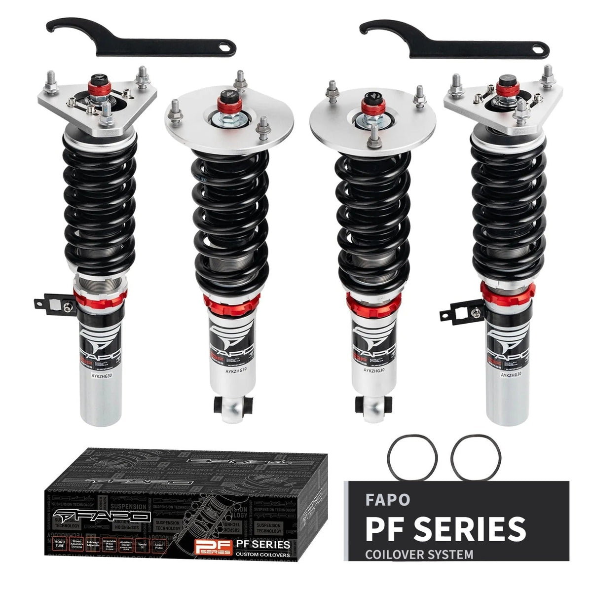 FAPO PF 32-Level Coilovers 2007-2021 Nissan 370Z / Infiniti G35 G37 Q60 V36 Platform [PF008430]