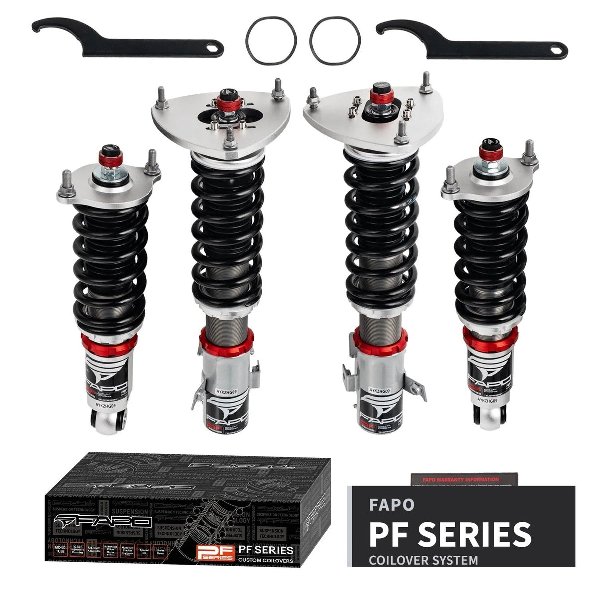 FAPO PF 32-Level Coilovers Subaru Legacy 4th Gen BL9/BP 2003-2009 [PF010230]