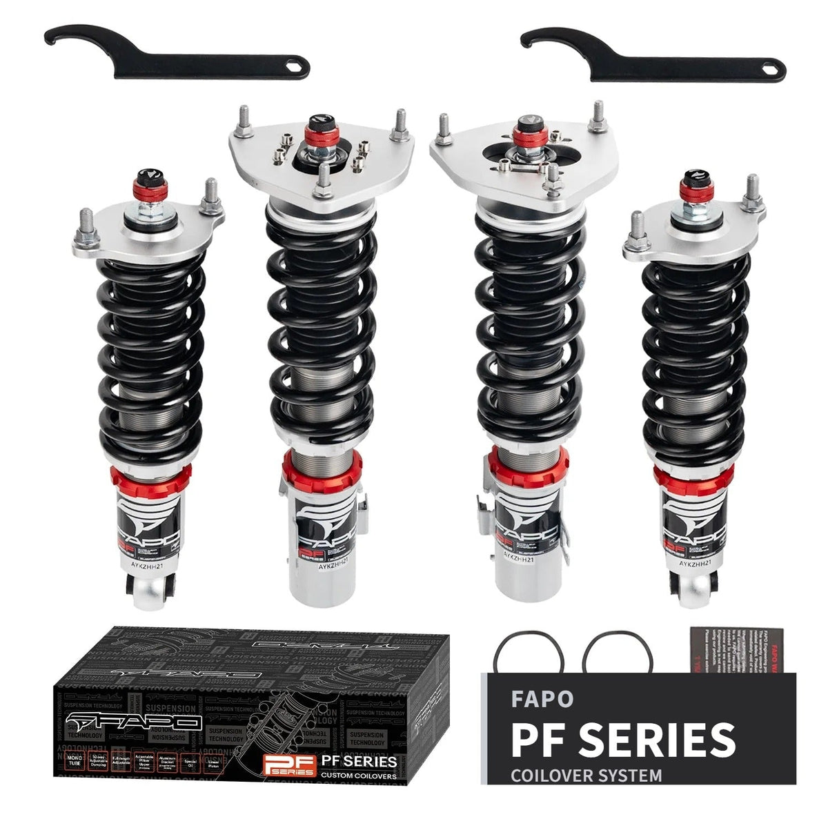 FAPO PF Custom 32-Level Coilovers 1998-2006 Subaru Legacy BE/BH / Outback / Baja BT [PF010430-CUSTOM]