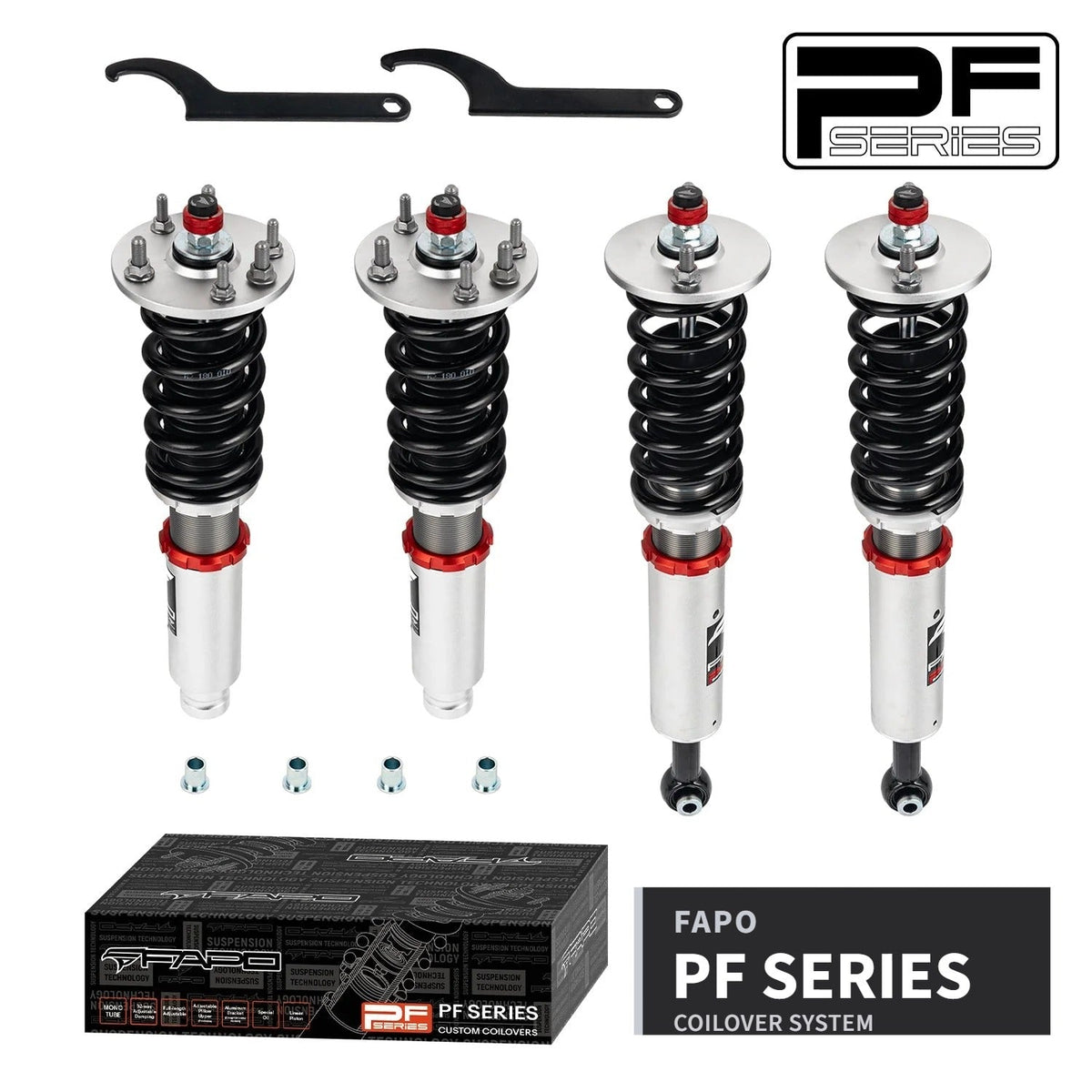 FAPO PF 32-Level Coilovers Acura TL 3rd Gen UA6/UA7 2004-2008 [PF012930]
