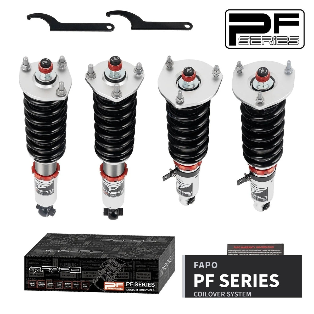 FAPO PF 32-Level Coilovers Lexus IS200/IS300 1st Gen GXE10/JCE10/SXE10 1999-2005 [PF015430]