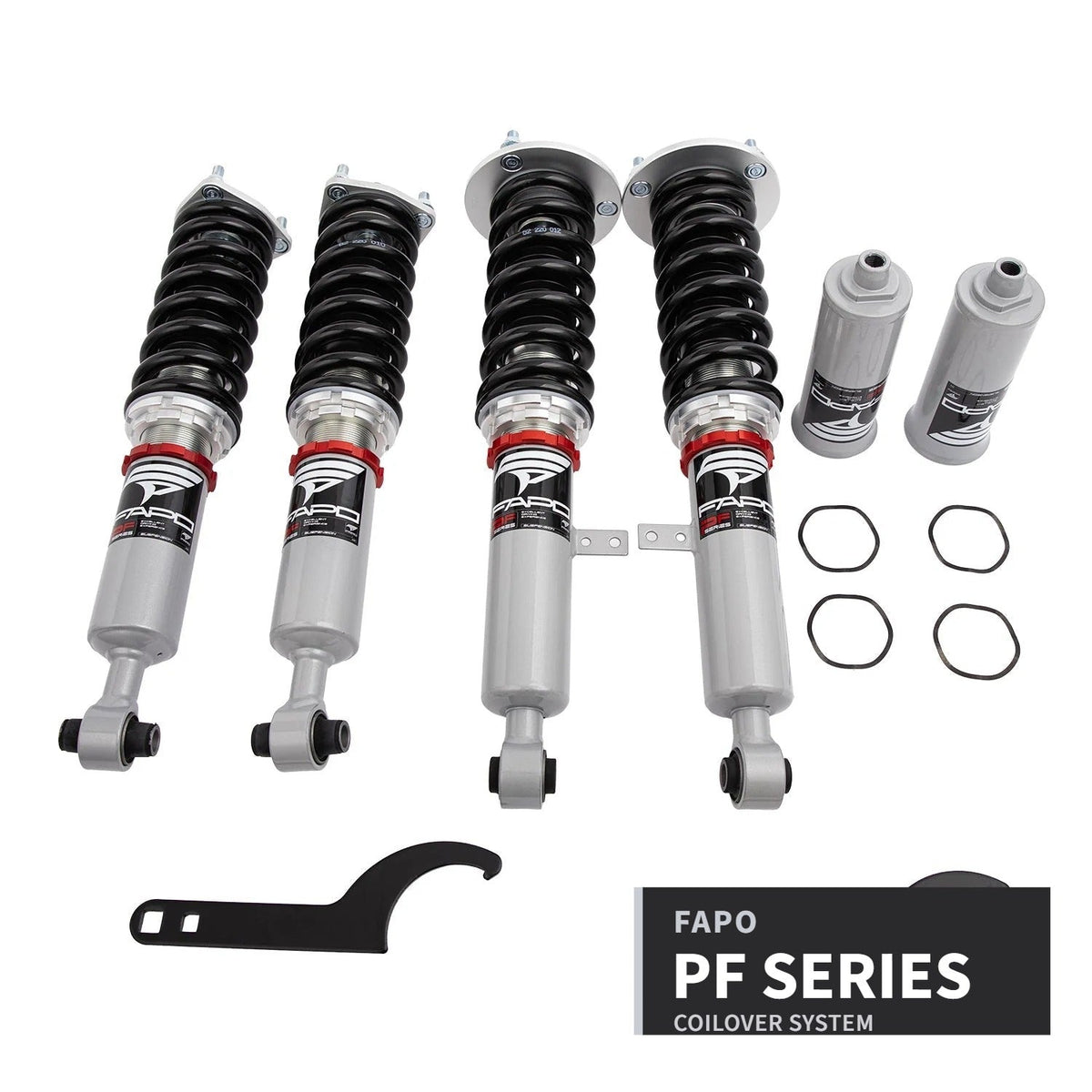 FAPO PF Custom 32-Level Coilovers 2005-2014 Lexus GS300/350/430/460 / IS250/350/IS F XE20/S190 Platform [PF015530-CUSTOM]