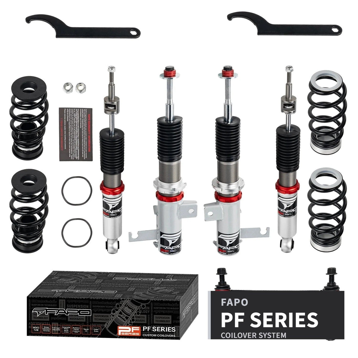 FAPO PF Custom 32-Level Coilovers 2010-2020 Buick Regal / LaCrosse Chevy Malibu / Impala Opel Insignia [PF019730-CUSTOM]