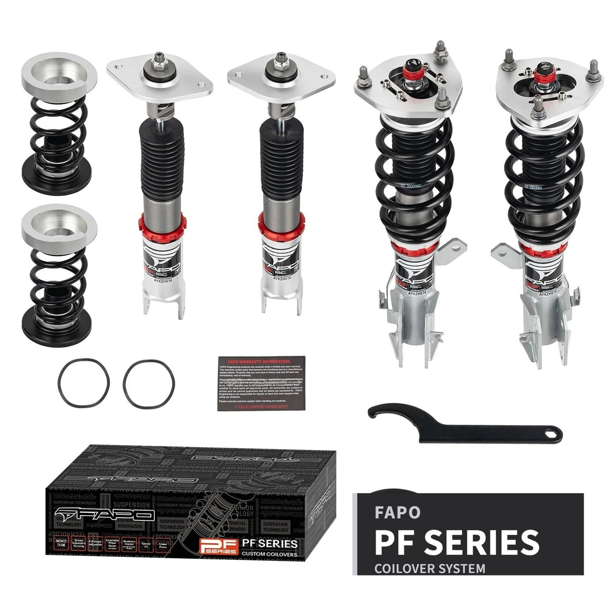 FAPO PF 32-Level Coilovers Nissan Altima 3rd Gen L31 2002-2006 / Nissan Maxima 6th Gen A34 2004-2008 [PF021430]