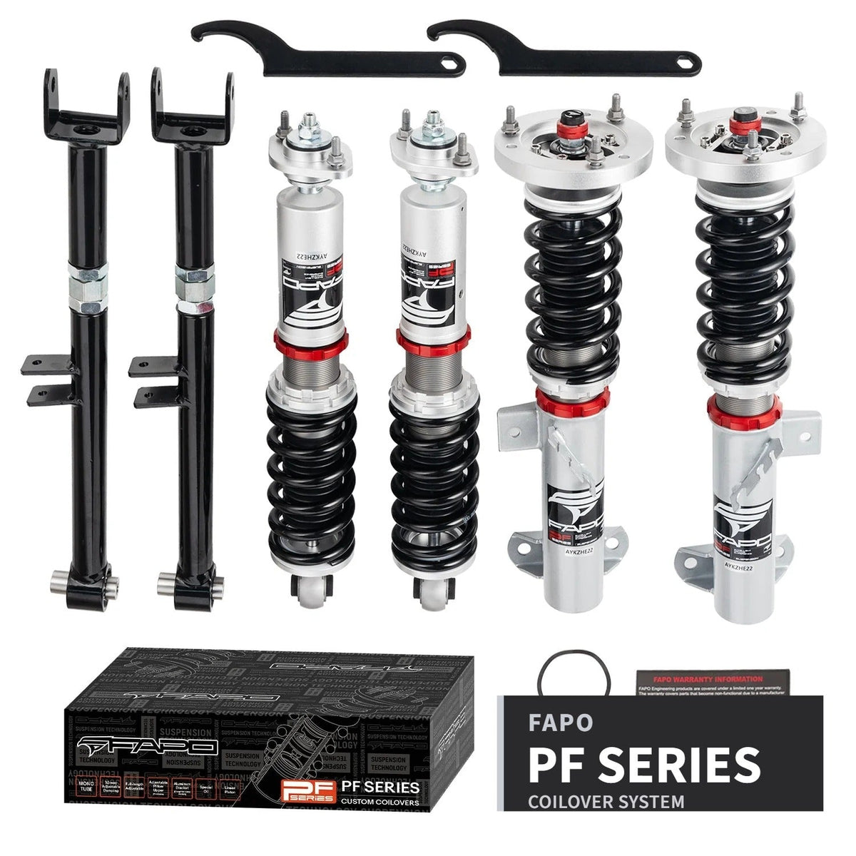 FAPO PF Custom 32-Level Coilovers 1990-2000 BMW 3 Series 3rd Gen E36 (Non-M) [PF026030-CUSTOM]