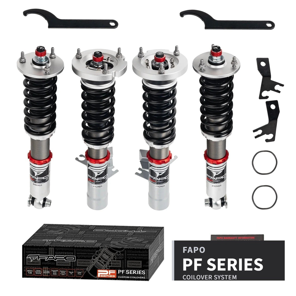 FAPO PF 32-Level Coilovers 1988-1996 BMW 5 Series 3rd Gen E34 [PF026930]