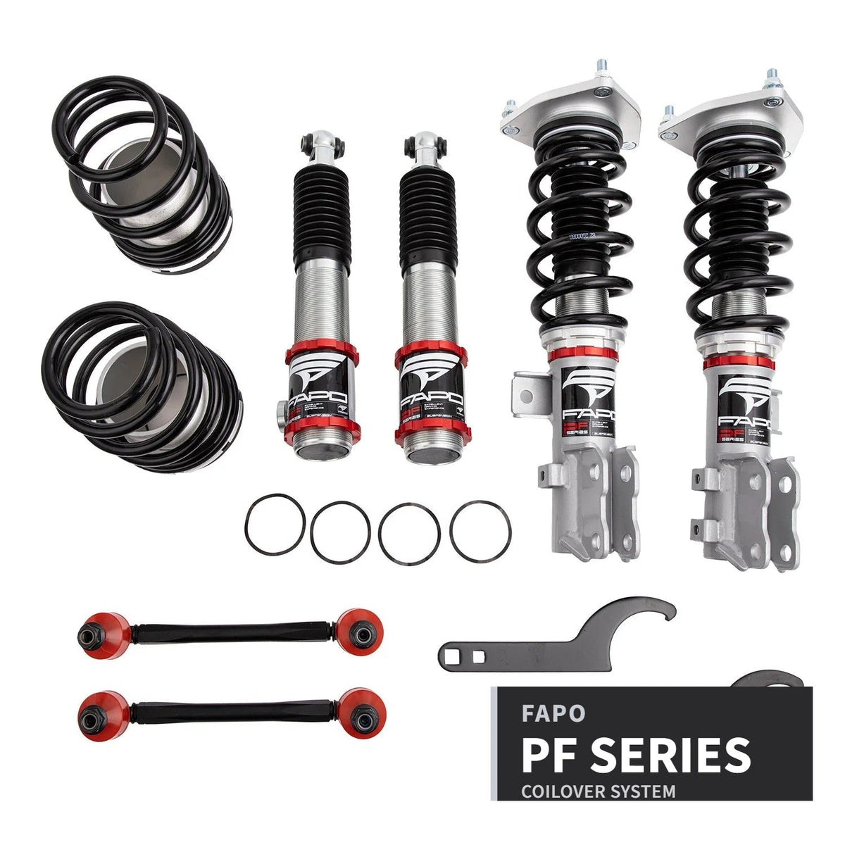 FAPO PF 32-Level Coilovers 2011-2018 Hyundai Veloster 1st Gen FS [PF029020]