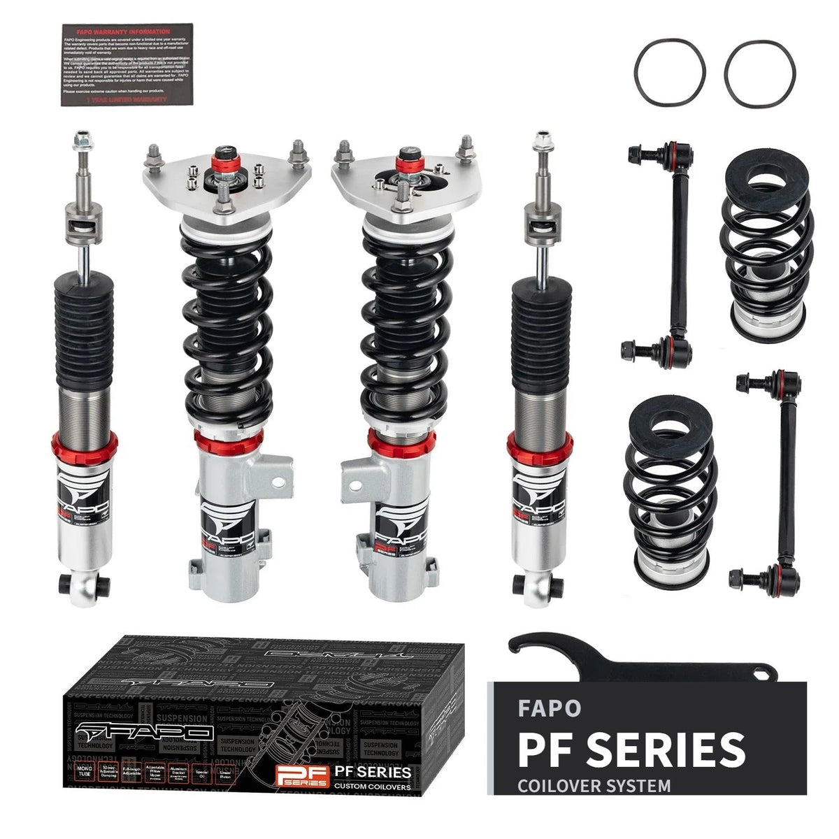 FAPO PF 32-Level Coilovers 2016-2025 Hyundai Elantra/ Kia Forte 2019-2024 [PF029830]
