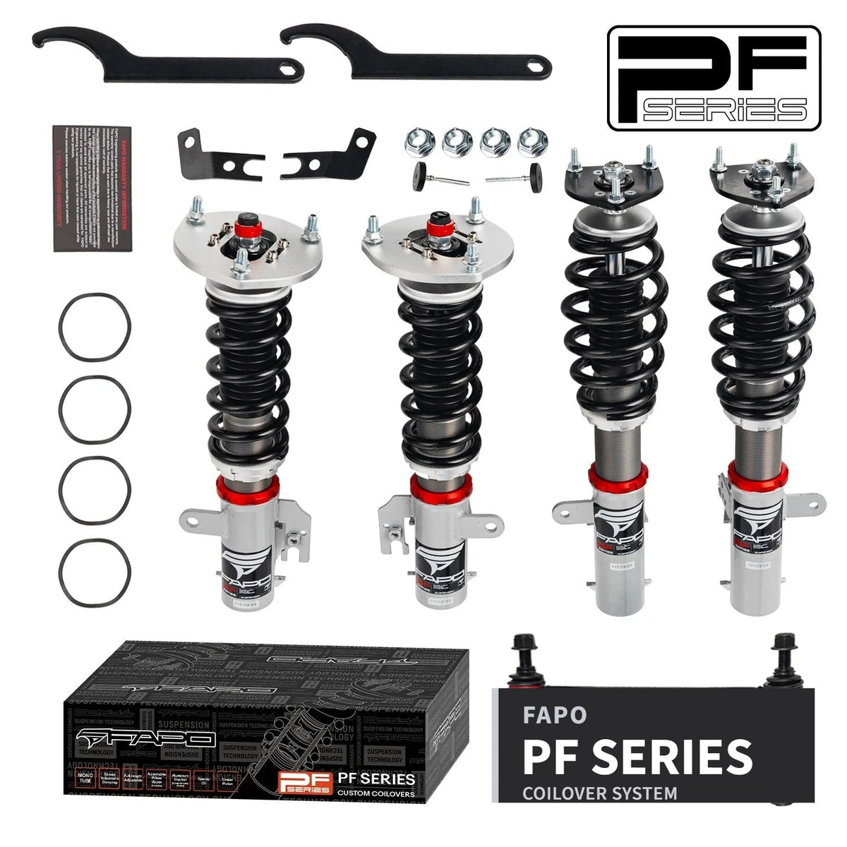 FAPO PF 32-Level Coilovers Toyota Avalon 3rd Gen XX30 2005-2012 [PF035830]
