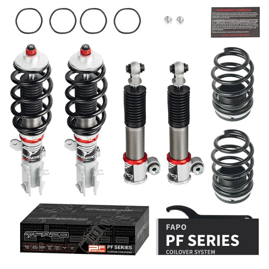FAPO PF Custom 32-Level Coilovers 2011-2018+ Kia Rio UB / Hyundai Accent RB – Includes Pegas [PF039230-CUSTOM]