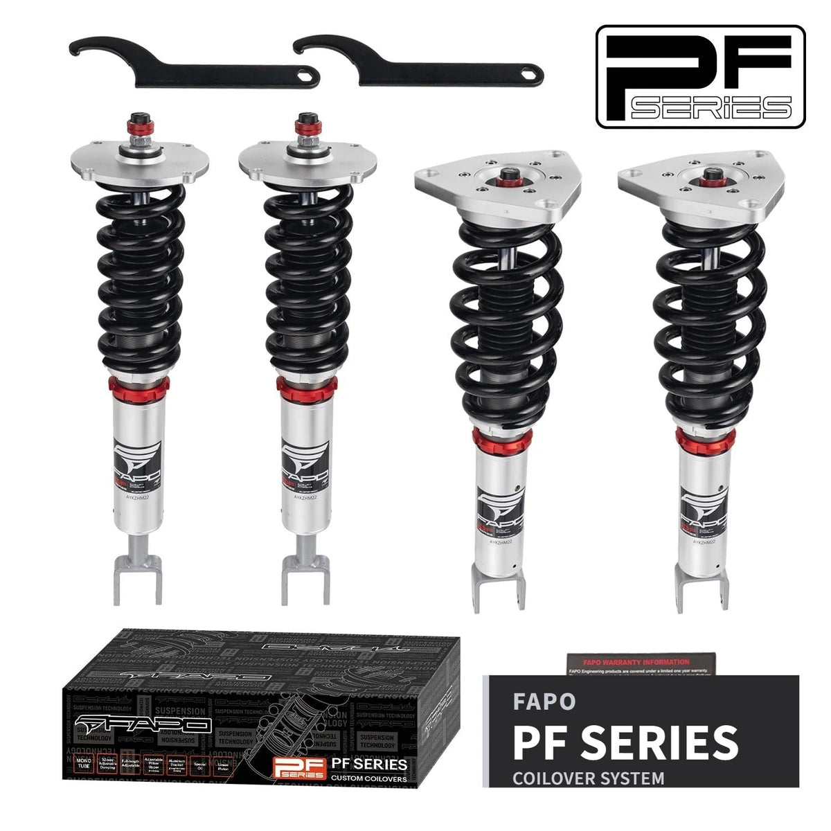 FAPO PF 32-Level Coilovers Volkswagen Phaeton 3D2 2002-2016 / Audi A8 2002-2009 [PF039330]