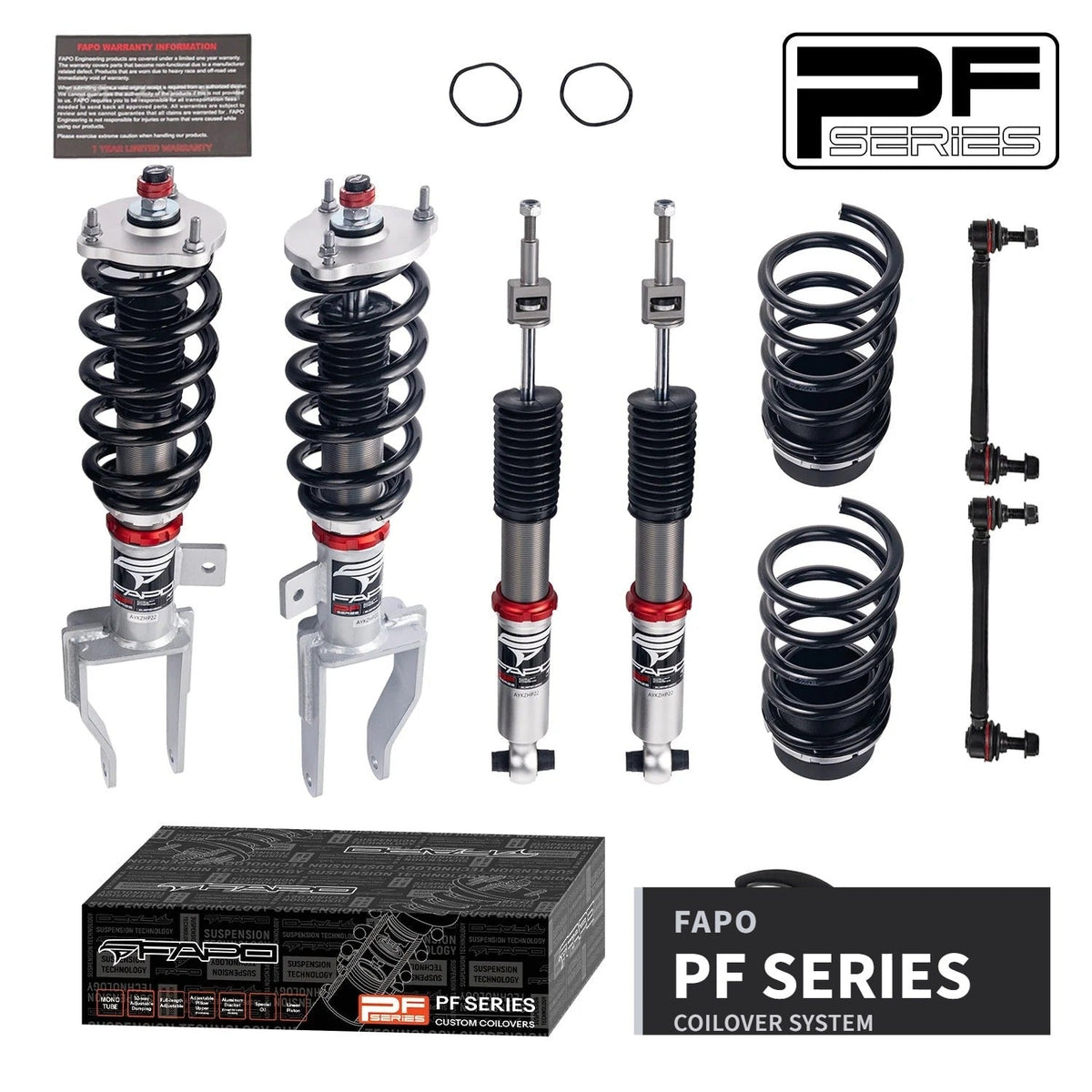 FAPO PF 32-Level Coilovers Tesla Model 3 4WD 2017+ [PF039830]
