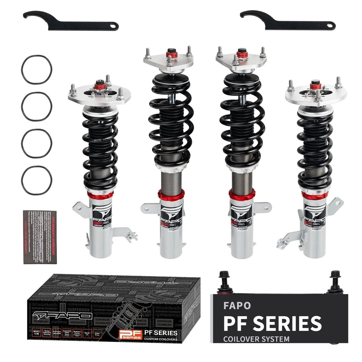 FAPO PF 32-Level Coilovers Toyota Camry 7th Gen SE 2011-2017 [PF045030]