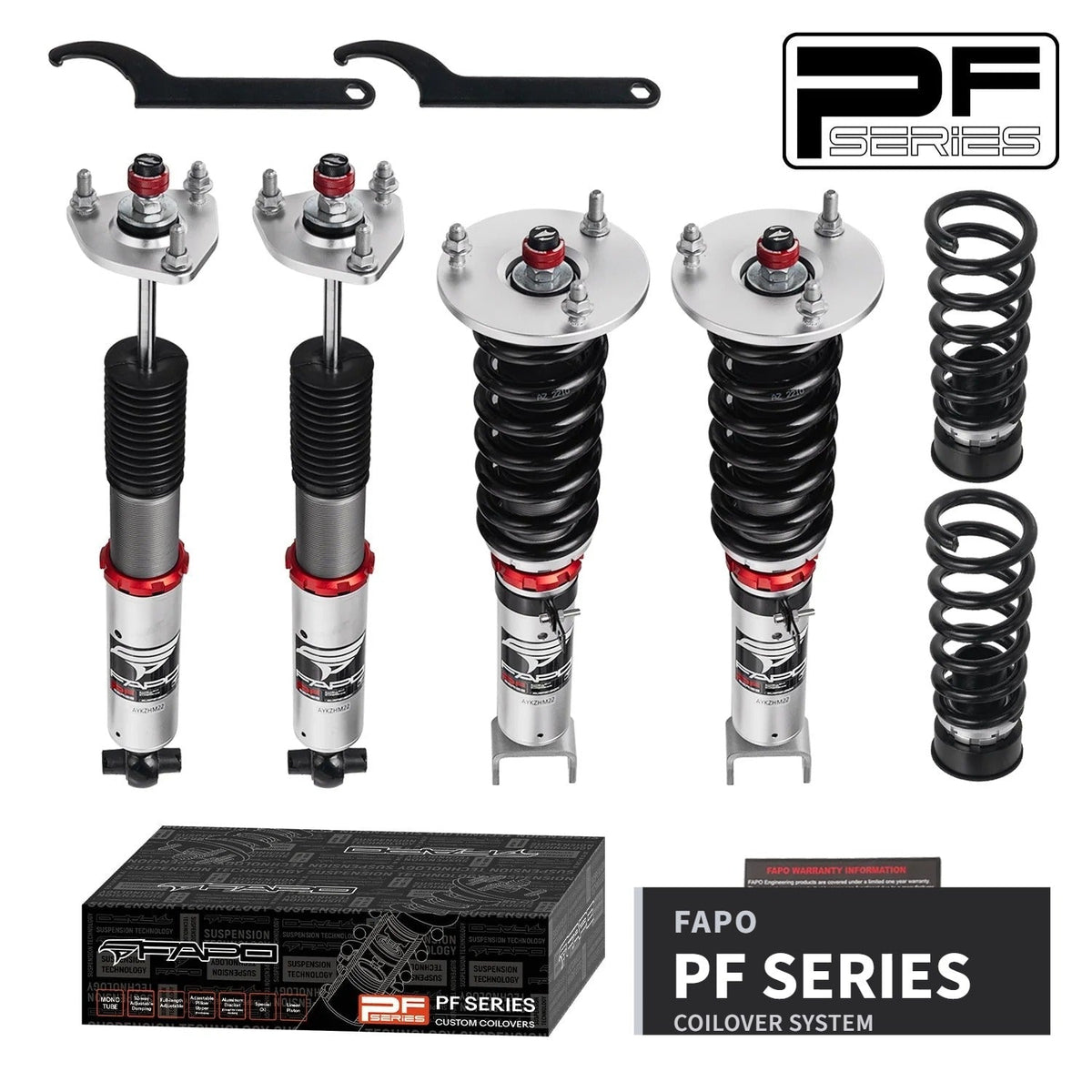 FAPO PF 32-Level Coilovers Lexus GS250/GS350/400H (RWD) FORKFLM L10 2011+ [PF075230]