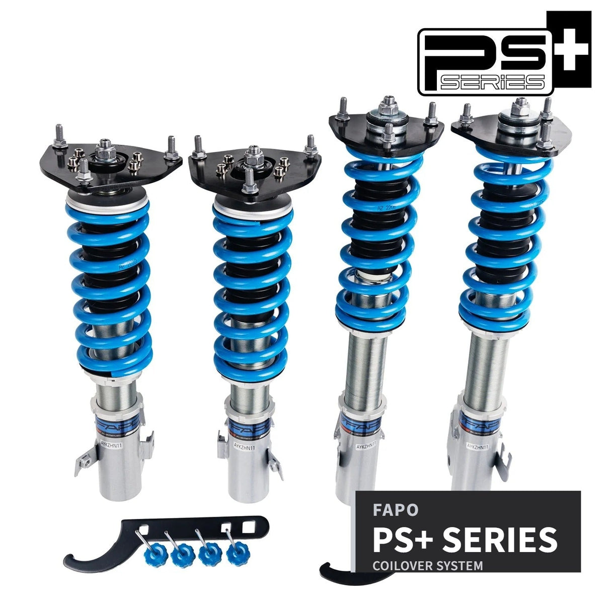 FAPO PS+ 16-Level Coilovers Subaru Impreza 1st Gen WRX/WRX STI GC/GC8 1993-2001 [PS000320]