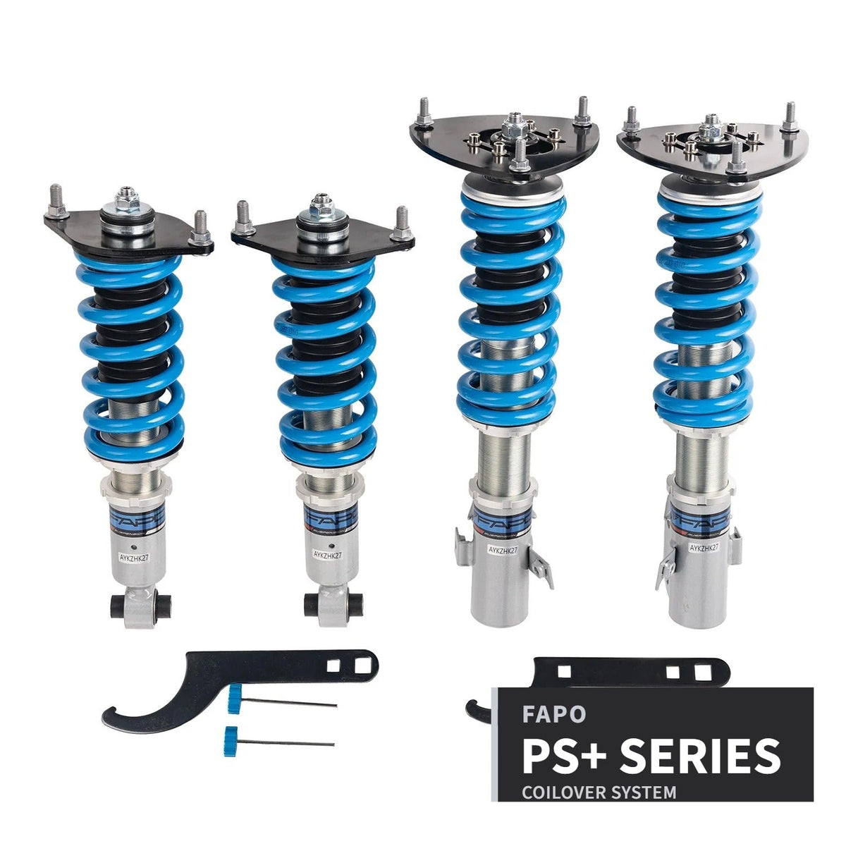 FAPO PS+ 16-Level Coilovers Subaru Impreza WRX GR/GV 2008–2014 [PS000820]