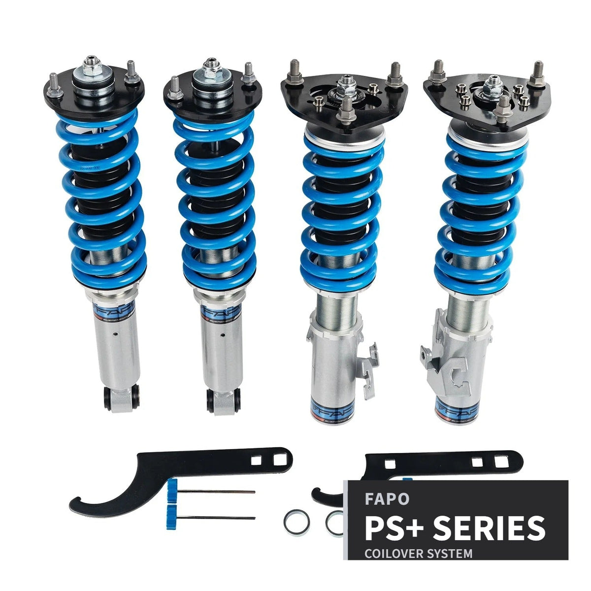 FAPO PS+ 16-Level Coilovers Nissan Silvia/240SX S13 1989–1994 [PS001220]