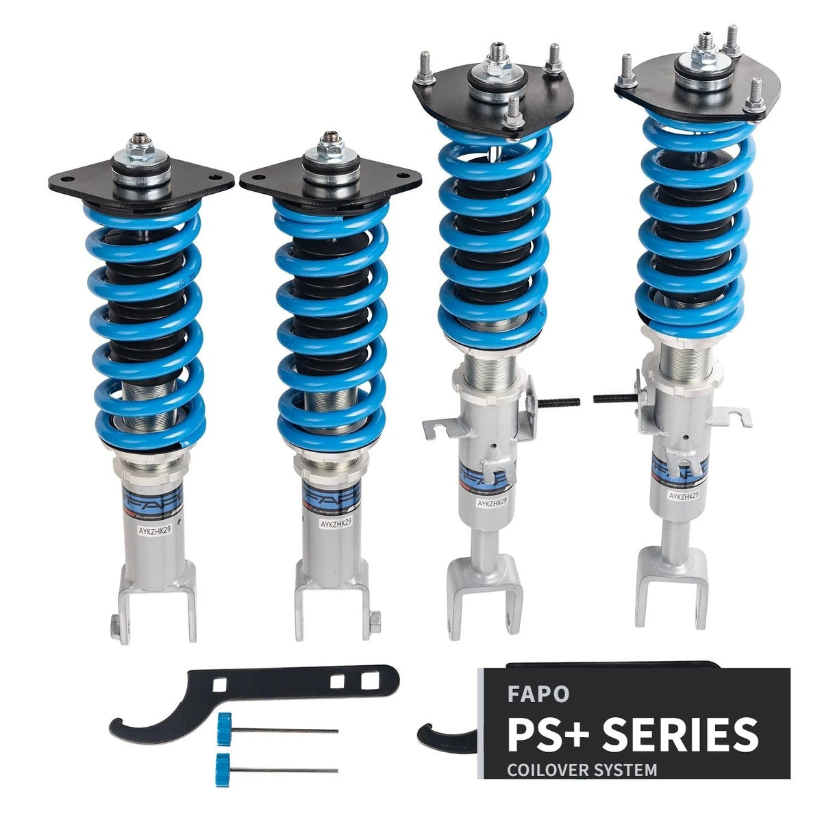 FAPO PS+ 16-Level Coilovers Nissan 350Z/Nissan Fairlady Z Z33 2003–2008 [PS001420]