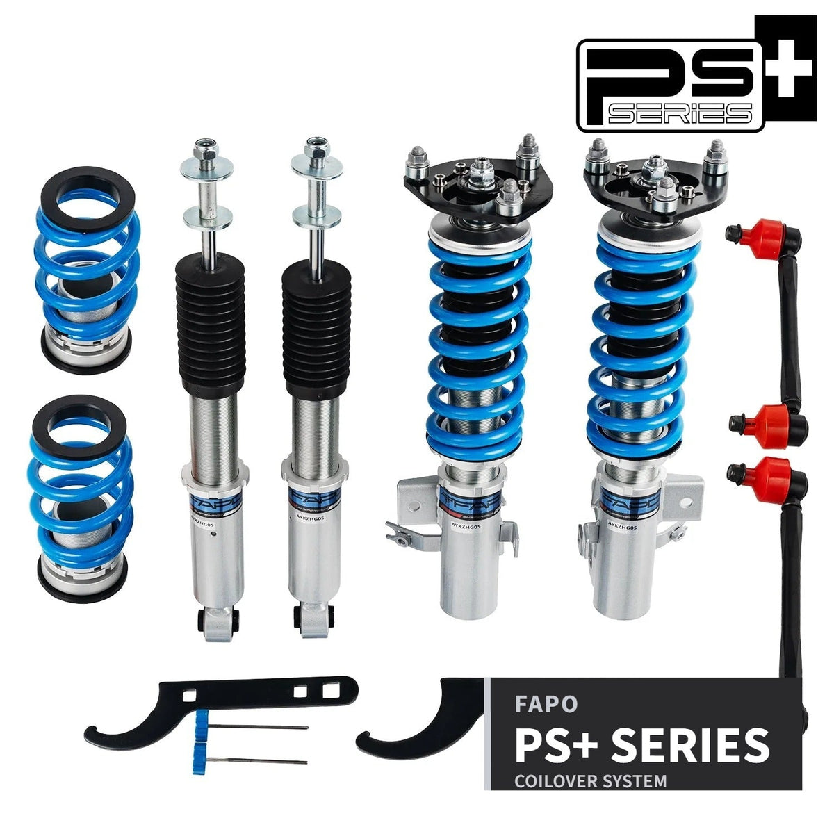 FAPO PS+ 16-Level Coilovers Honda Civic 9th Gen FG/FB/SI FG/FB 2012-2015 [PS002520]