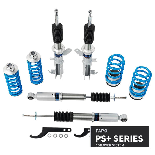 FAPO PS+ 16-Level Coilovers Honda Fit/Jazz 2nd Gen GE6/GE7/GE8/GE9 2007-2014 [PS002820]
