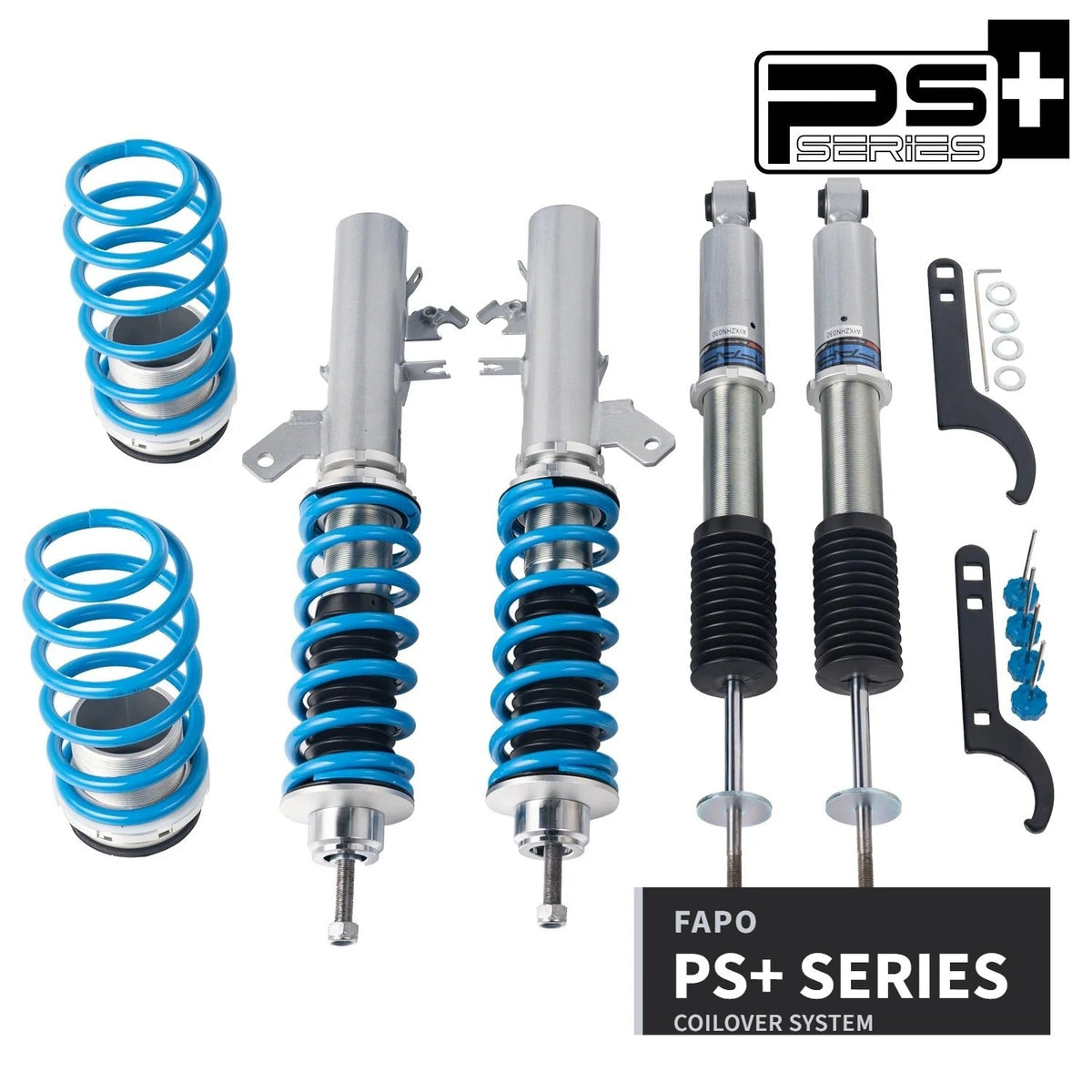 FAPO PS+ 16-Level Coilovers Honda Fit/Jazz 3rd Gen GK3/GK5 2013-2020 [PS002920]