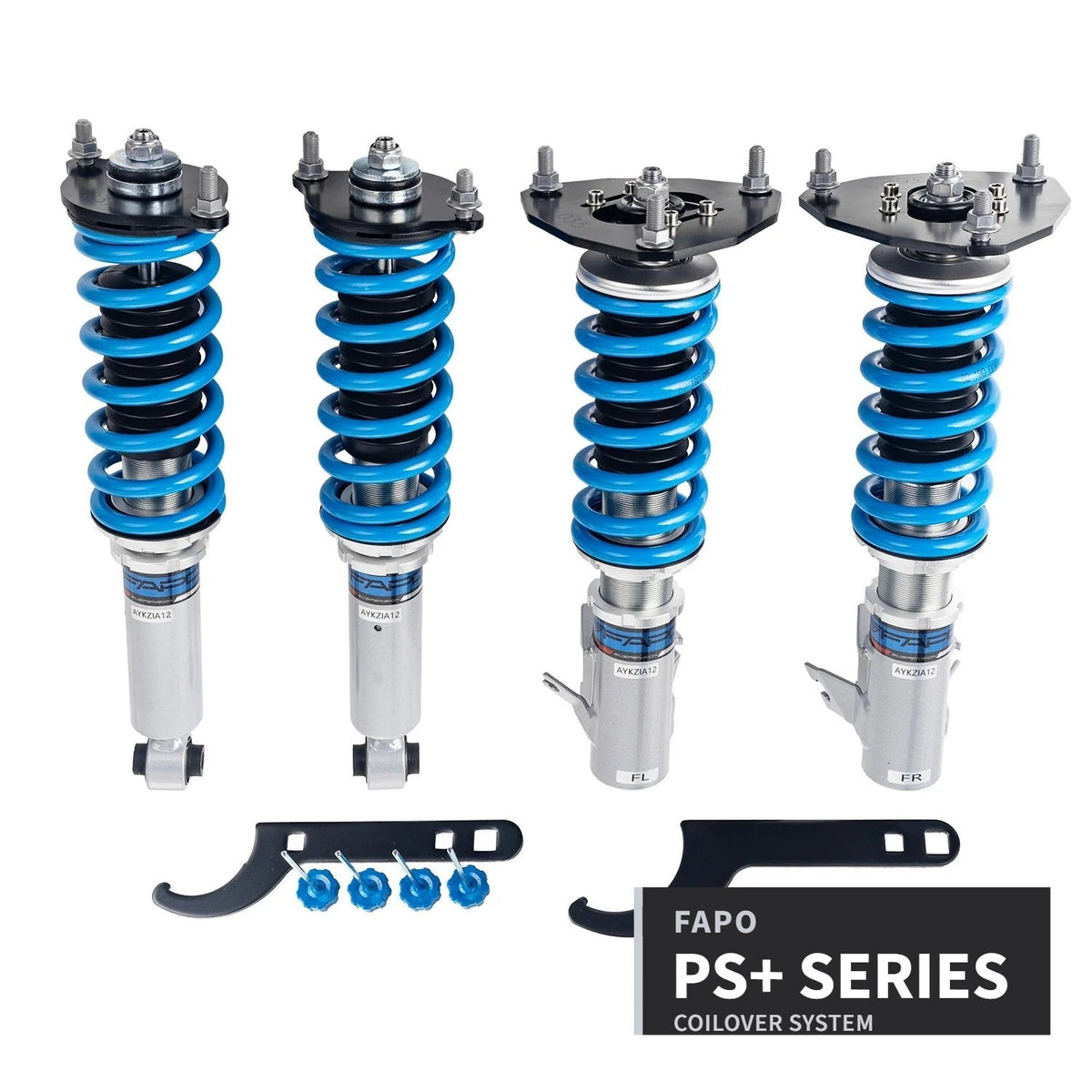 FAPO PS+ 16-Level Coilovers Mitsubishi Lancer 9th Gen CS3A 2007-2017 [PS003520]