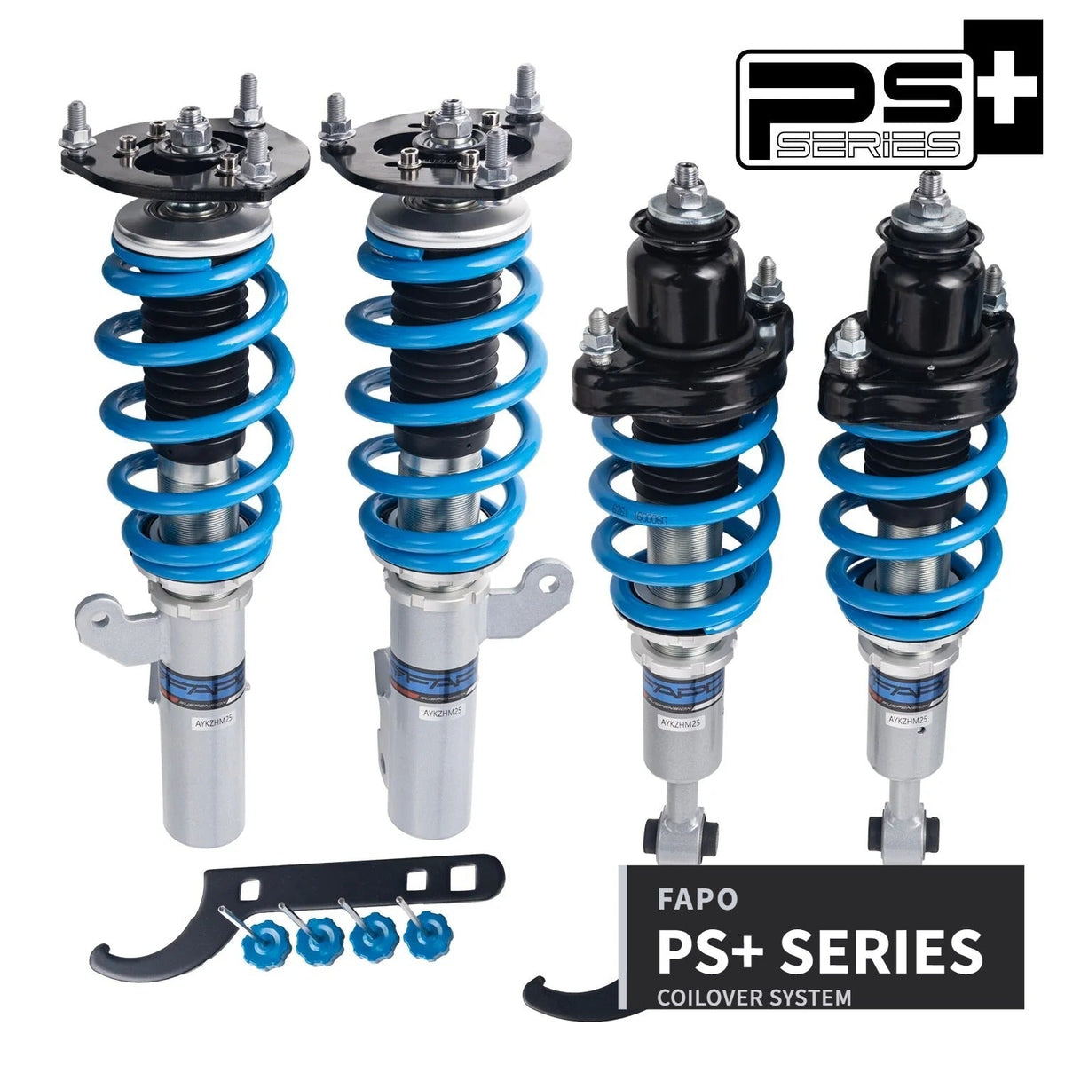 FAPO PS+ 16-Level Coilovers Mitsubishi Lancer EX CX/CY 2007-2017 [PS003620]