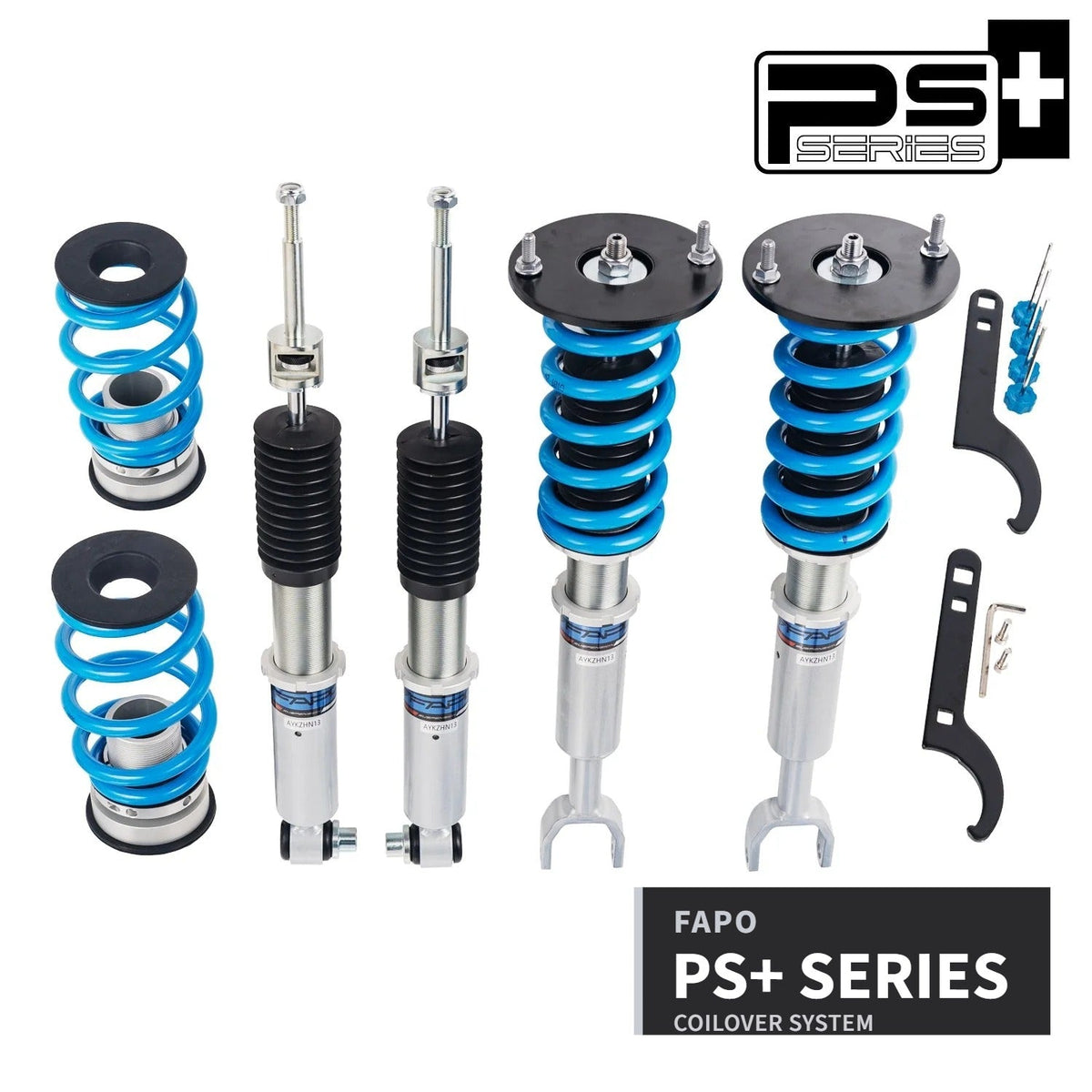 FAPO PS+ 16-Level Coilovers VW Passat FWD B5G/B5.5 1996-2005 [PS004720]