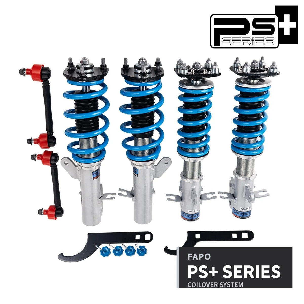 FAPO PS+ 16-Level Coilovers Toyota MR2 2nd Gen SW20/SW21 1990-1999 [PS005020]