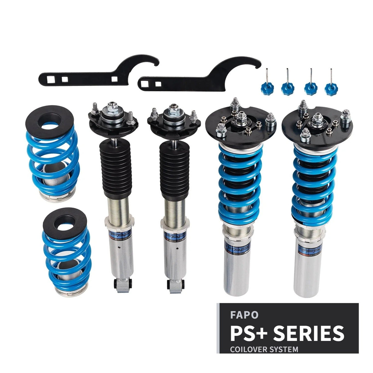 FAPO PS+ 16-Level Coilovers BMW 3 Series 2nd Gen E30 1982–1994 [PS006220]
