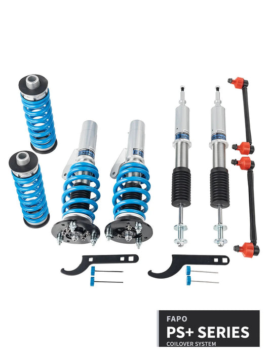 FAPO PS+ 16-Level Coilovers BMW 3 Series 5th Gen E90/E91/E92/E93 2006–2013 [PS006420]