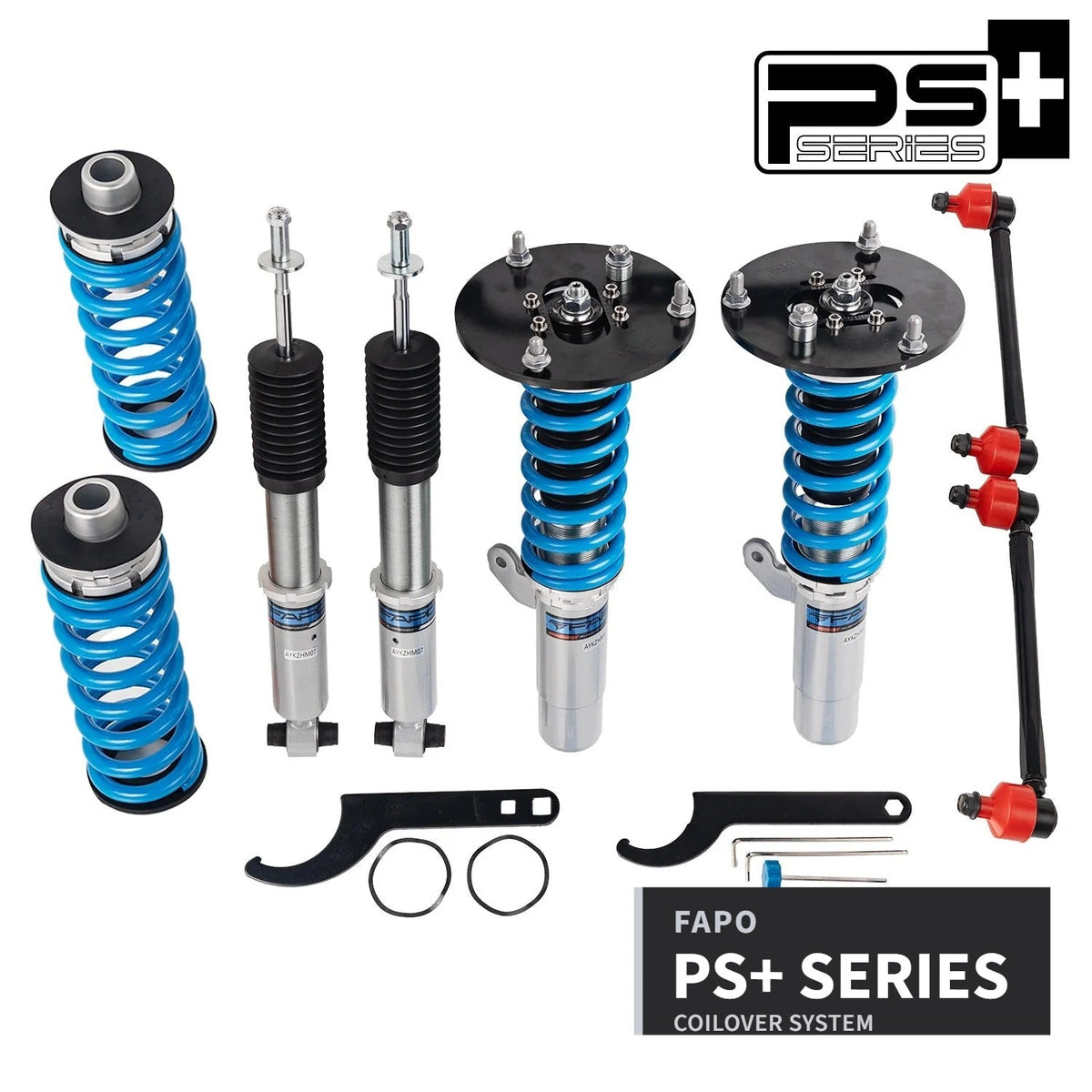 FAPO PS+ 16-Level Coilovers BMW 3 Series F30/F31/F34 2011-2019 [PS006520]
