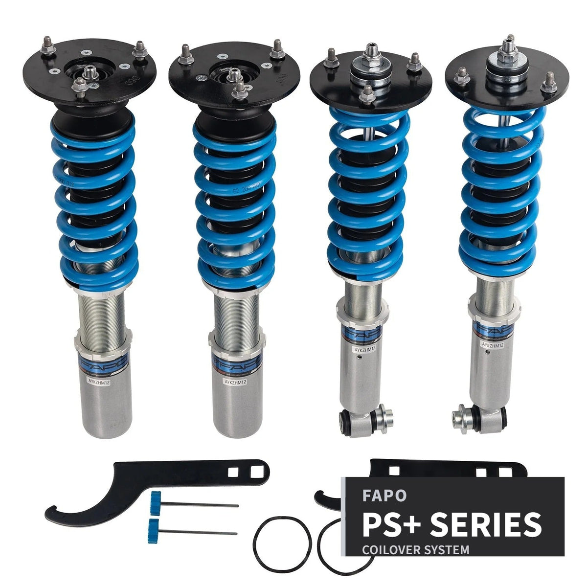 FAPO PS+ 16-Level Coilovers BMW 5 Series 5th Gen E60/E61 2003–2010 [PS006620]