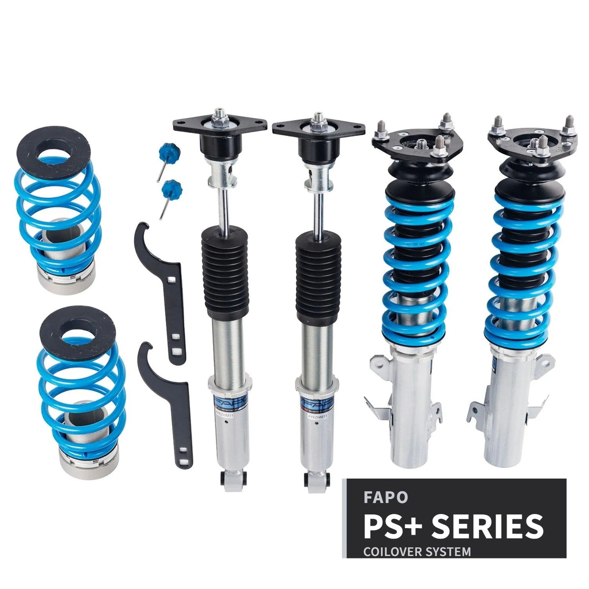 FAPO PS+ 16-Level Coilovers Ford Fiesta 6th Gen B299 2008-2019 [PS007520]