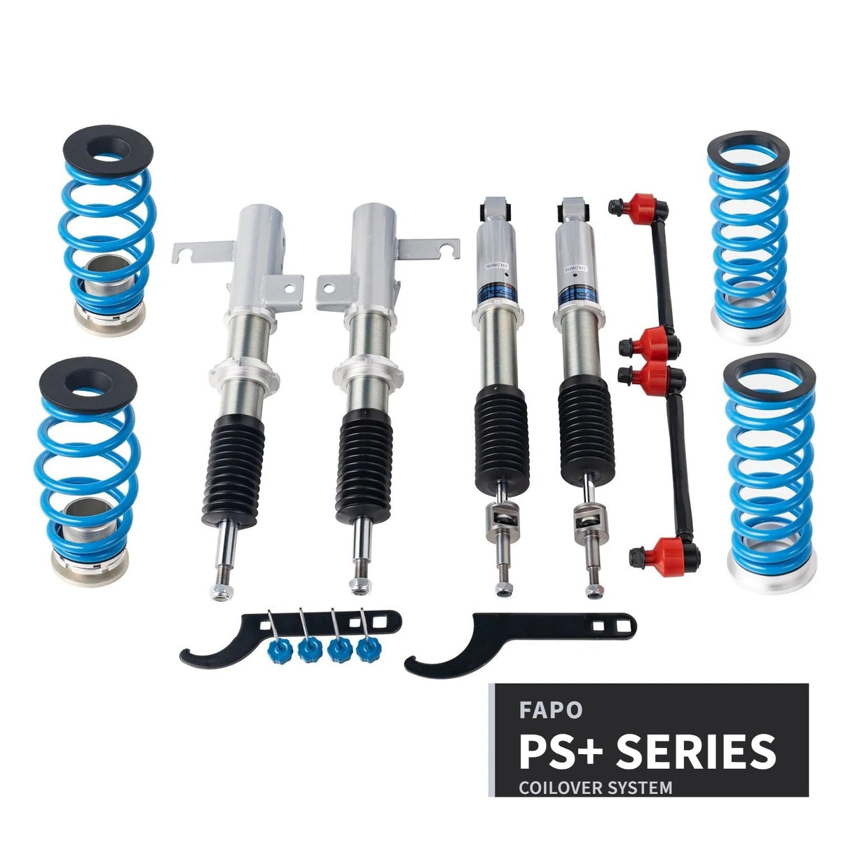 FAPO PS+ 16-Level Coilovers Chevrolet Cruze 1st Gen J300 2008-2016 [PS009620]