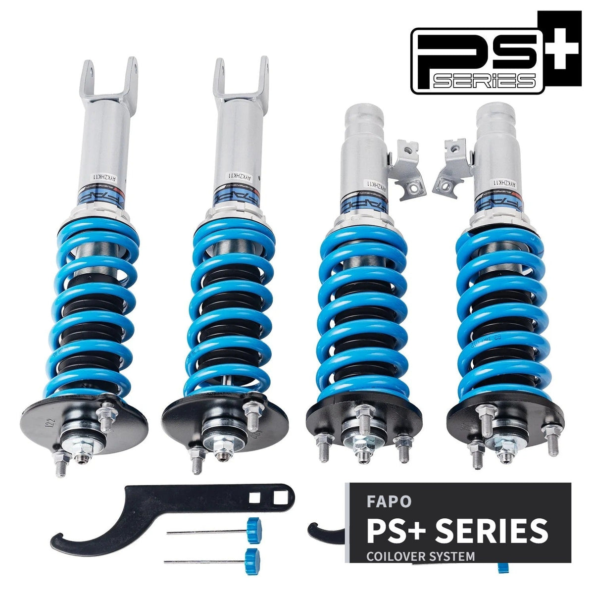 FAPO PS+ 16-Level Coilovers Honda Accord 4th Gen CB 1990-1994 / Accord 5th Gen CD5/7 1993-1997 [PS012220]